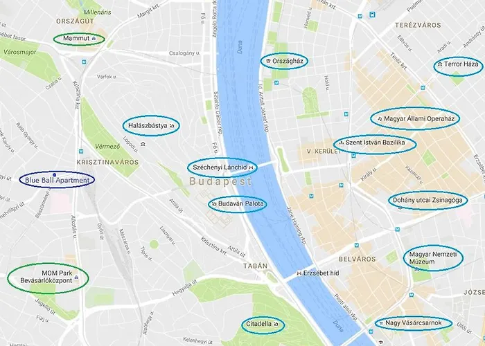 Blue Ball Apartment Budapest